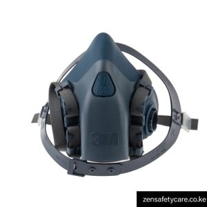 3M-Half-Face-Gas-Mask-Reusable-Respirator-Series-6300-Medical-and-ndustrial-PPEs-at-zen-safety-care-nairobi-safety-shop-hub