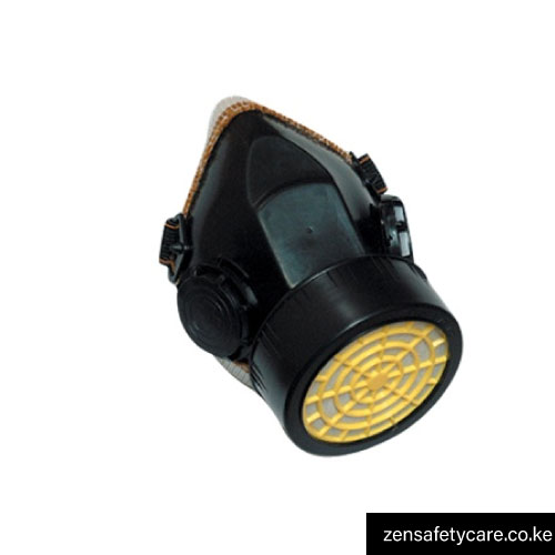 Chemical-Gas-Respirator-Single-Cartridge--NP305-one-caridge-face-Mask-respiratory-PPEs-at-zen-safety-care-nairobi-safety-shop-hub-for-medical-PPE-and-safety-gears