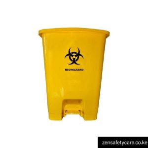 Yellow-30L-Biohazard-medical-waste-Bins-at-zensafetycare-safety-sho-Nairobi-safety-hub-in-kenya-medical-Equipments-and-PPEs-2
