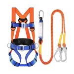 Industrial Full Body Harness With Lanyard