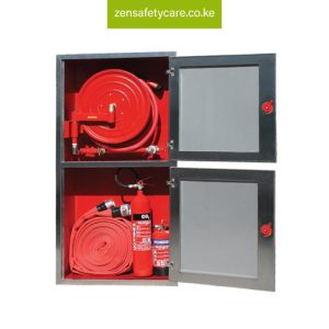 Fire-Hose-reel-cabinet-in-nairobi-kenya-Zensafetycare Nairobi safety hub