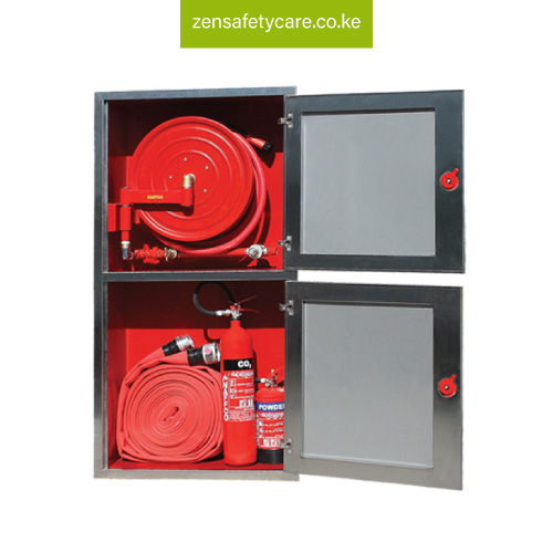 Fire-Hose-reel-cabinet-in-nairobi-kenya-Zensafetycare Nairobi safety hub