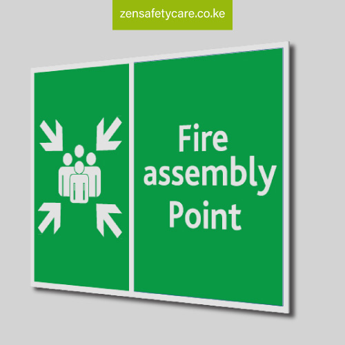 fire-assembly-Tag sign in nairobi kenya suppliers of Fire safety at best price