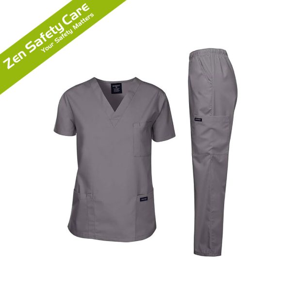 Dagacci-Medical-Uniform-For-Women-and-Men-Unisex-top-and-Bottom-complete-scrub-set