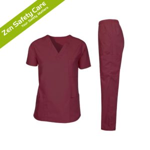 Maroon-Medical-Scrub-Best-Price-In-kenya